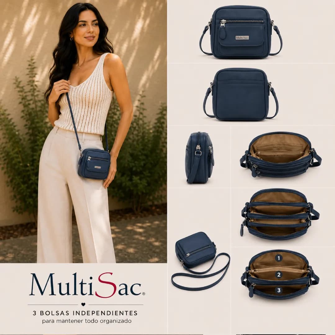 💙 MULTISAC | Comodidad que organiza tu día